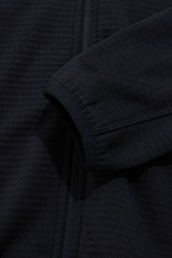 Black Zip-Up Women's Jacket 4