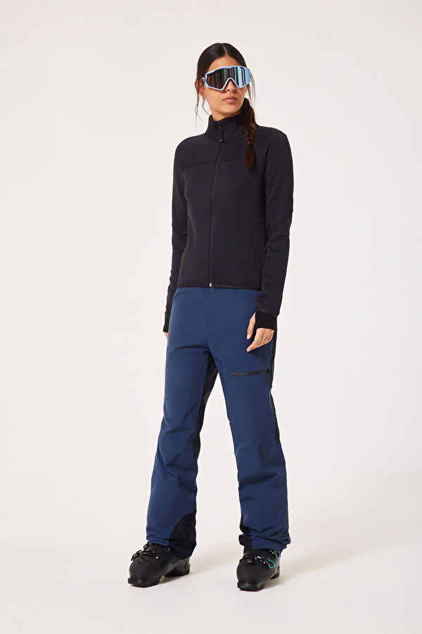 Navy Wide Leg Women's Pants 2