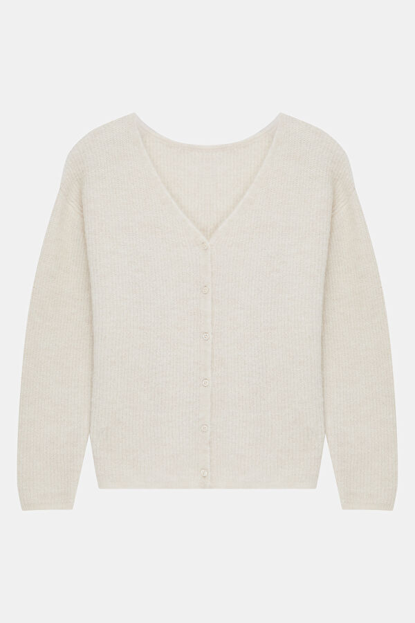 Cream Wool Women's Sweater