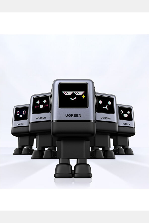 Nexode Uno 100W Robot Gan Hızlı Şarj Cihazı 3xUSB-C, 1USB-A 3