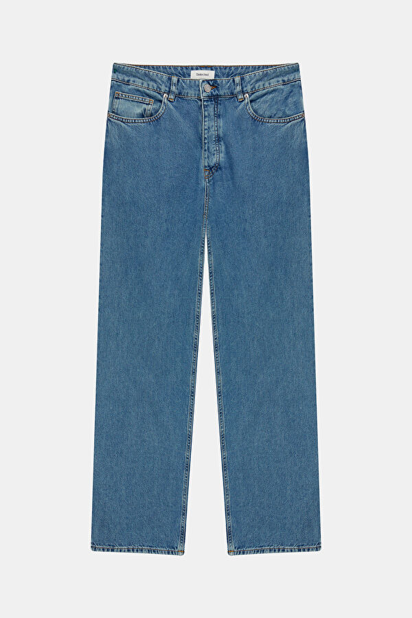 Relax Kalıp Mavi Baggy Fit Kot Erkek Jean Pantolon