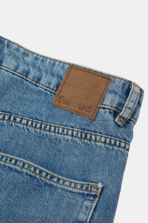 Relax Kalıp Mavi Baggy Fit Kot Erkek Jean Pantolon 6