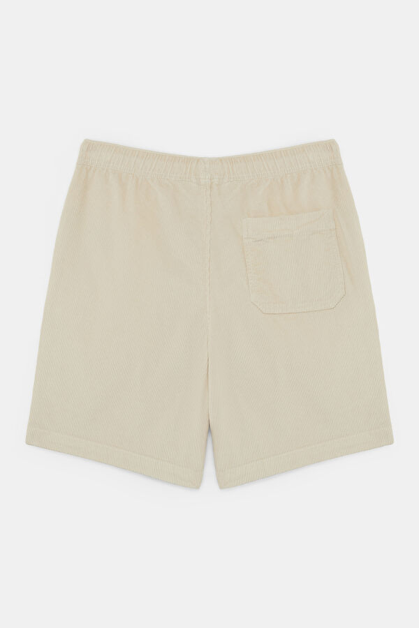 Cream Organic Cotton Men's Shorts 2