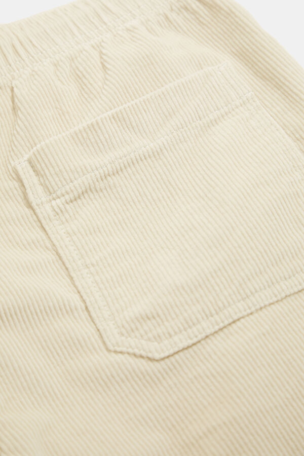 Cream Organic Cotton Men's Shorts 5