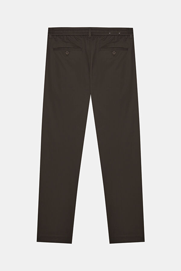 Brown Straight Men's Pants 2