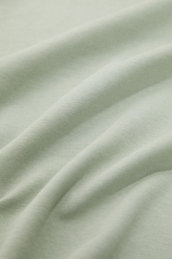 Relax Fit Light Green Crew Neck Men's T-Shirt 4