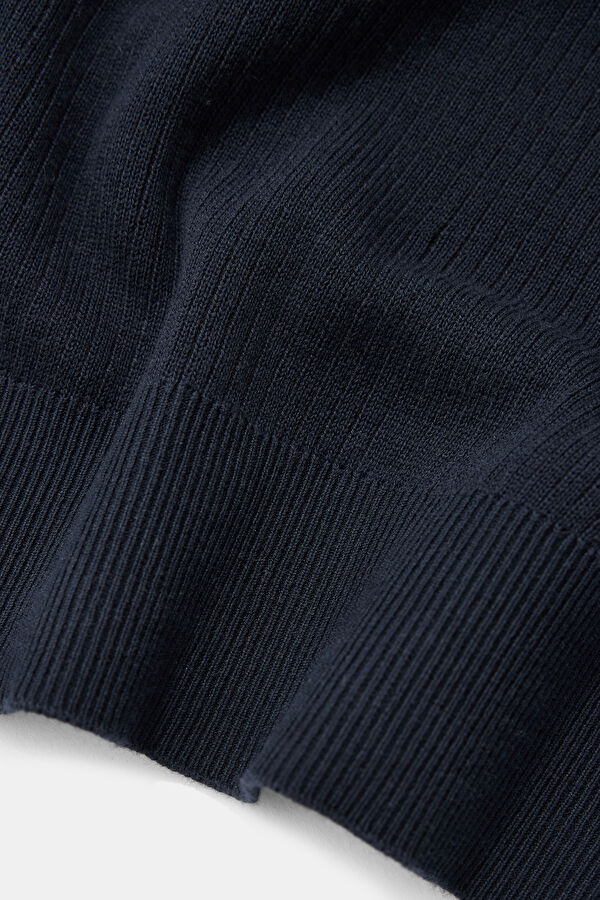 Relax Fit Navy Crew Neck Men's T-Shirt 4