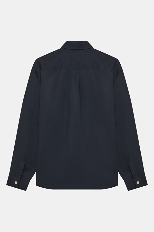 Relax Fit Navy Blue Men's Shirt 2