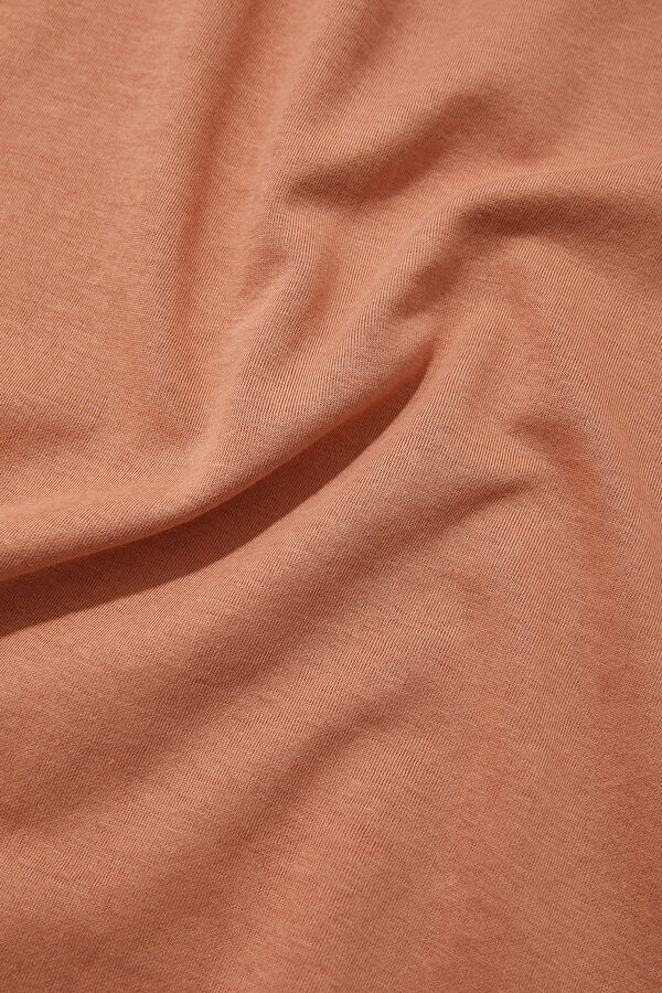 Relax Fit Pink Crew Neck Men's T-Shirt 4