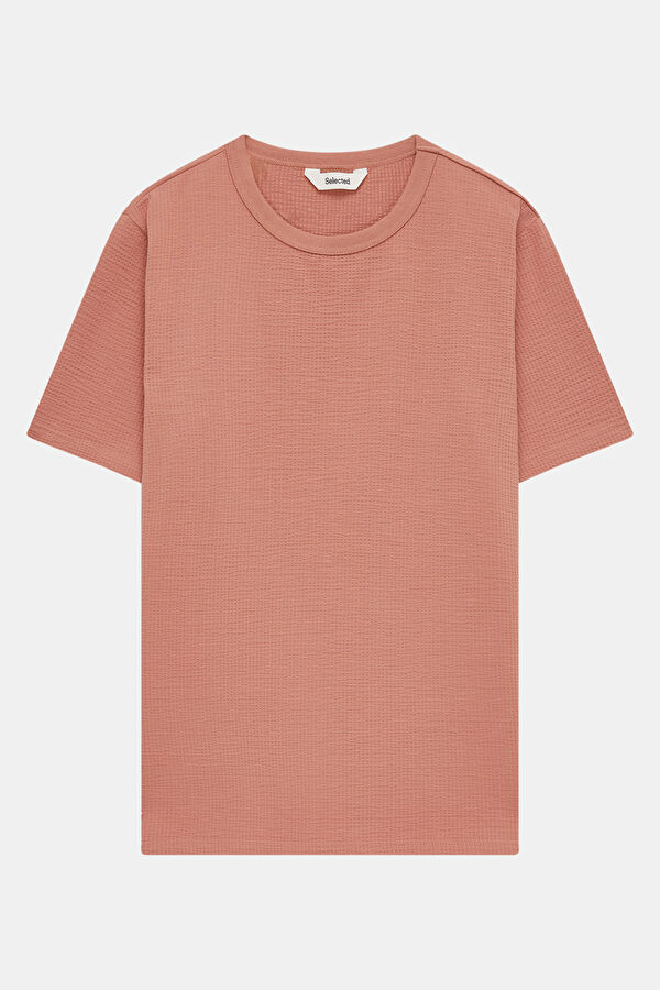 Pink Crew Neck Men's T-Shirt