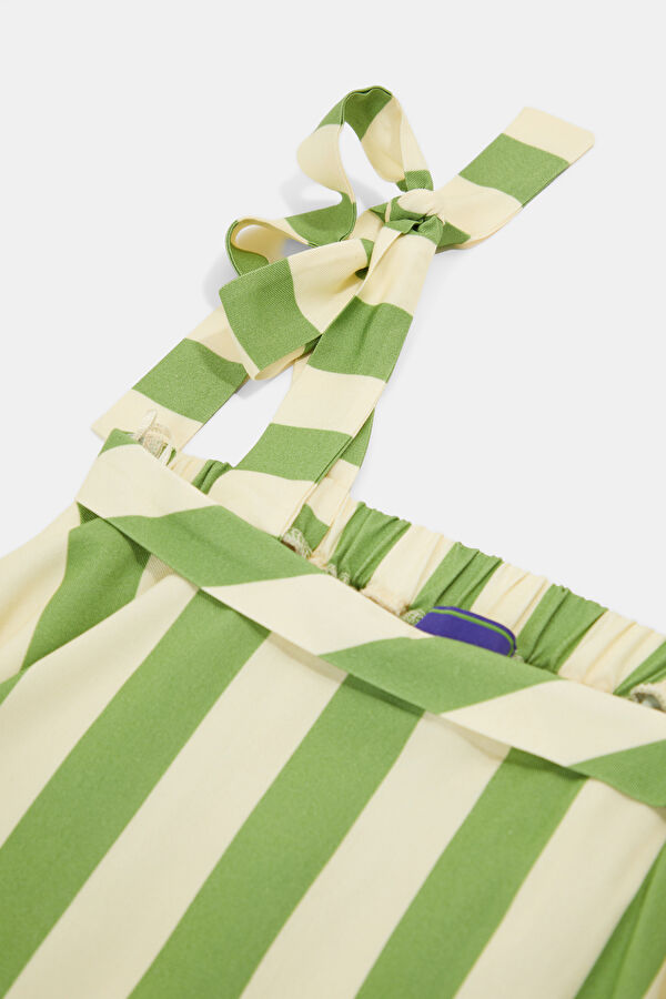 Multicolored Patterned Sleeveless Kids' Blouse 3
