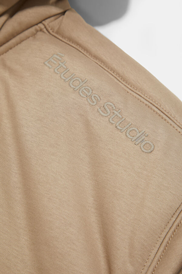 Beige Zip-Up Men's Jacket 4
