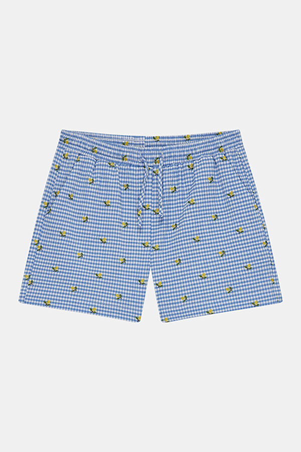Multicolored Embroidered Kids' Shorts