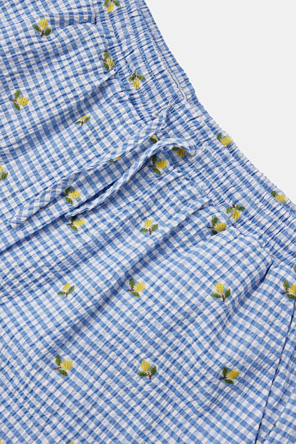 Multicolored Embroidered Kids' Shorts 3