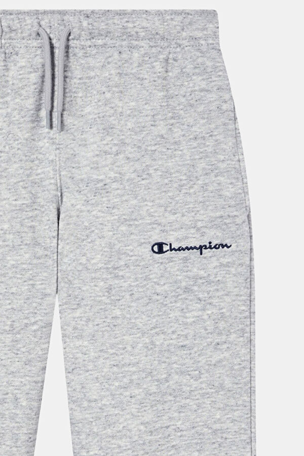 Gri Melanj Dar Paça Çocuk Spor Pantolon 4
