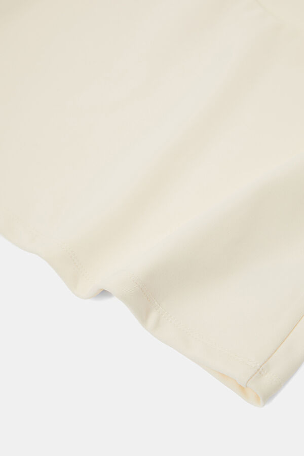 Ecru Sleeveless Women's Blouse 4