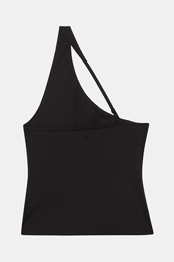 Black Sleeveless Women's Blouse 2