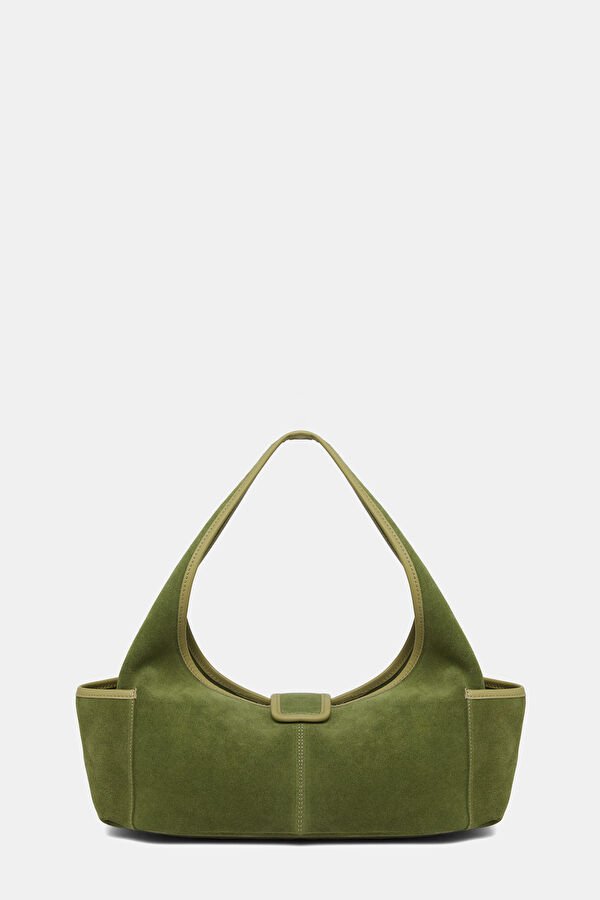 The Luna Green Leather Bag 3