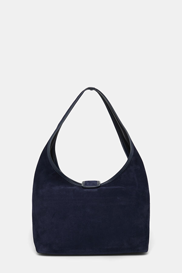 The Astra Navy Leather Bag 3