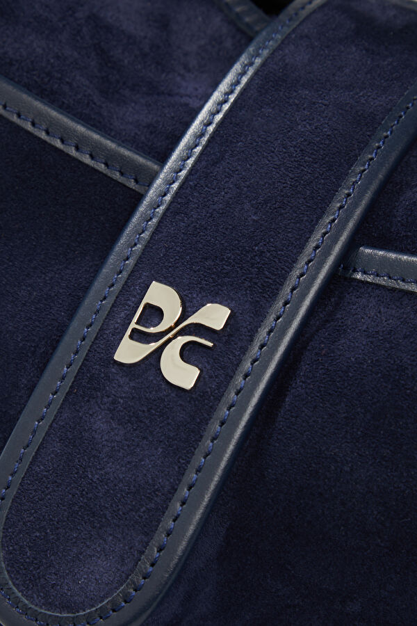 The Astra Navy Leather Bag 4