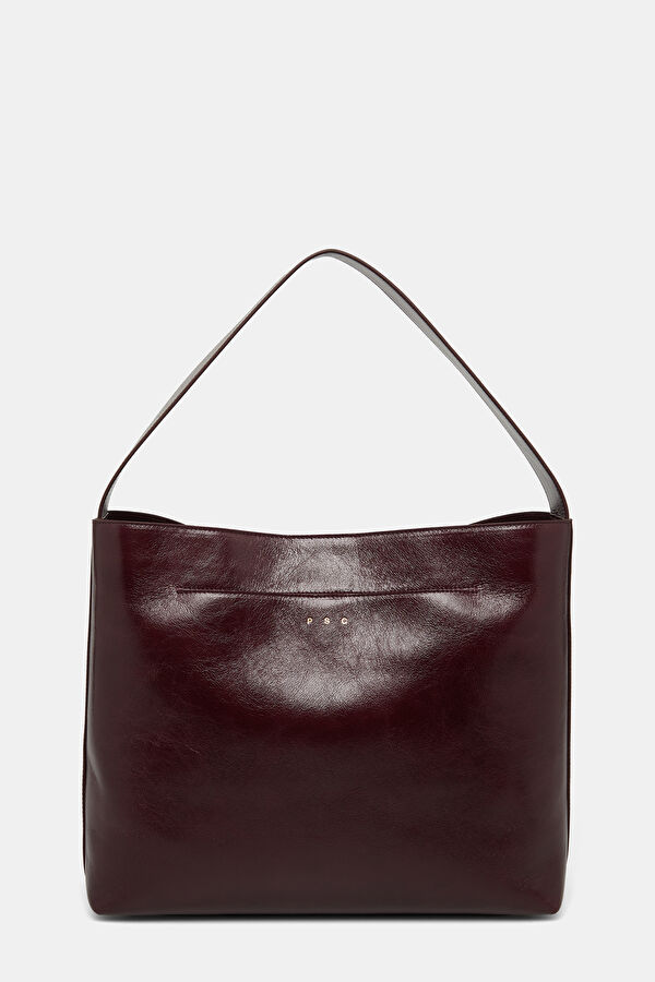 The Soleil Burgundy Leather Bag