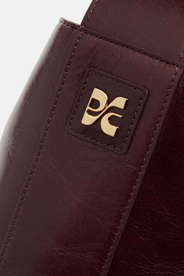The Soleil Burgundy Leather Bag 5