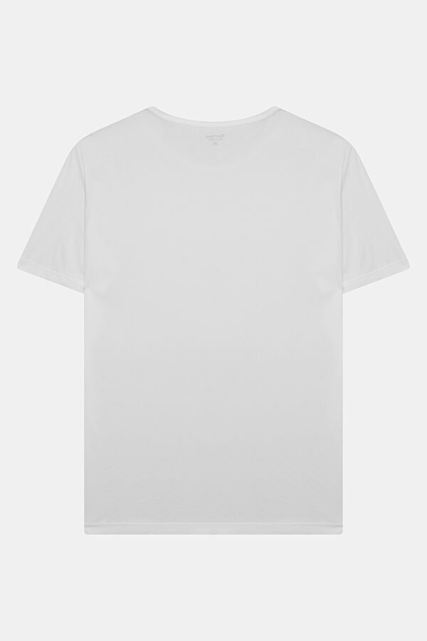 Relax Fit White Men's Shirt 2