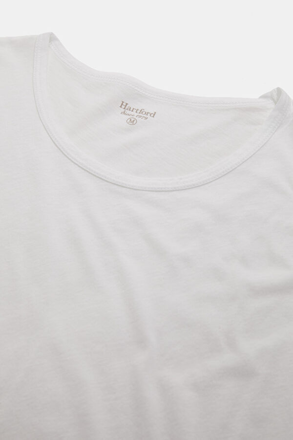 Relax Fit White Men's Shirt 3