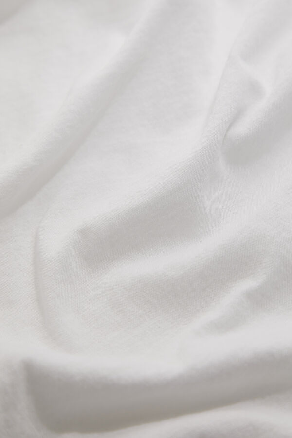 Relax Fit White Men's Shirt 4