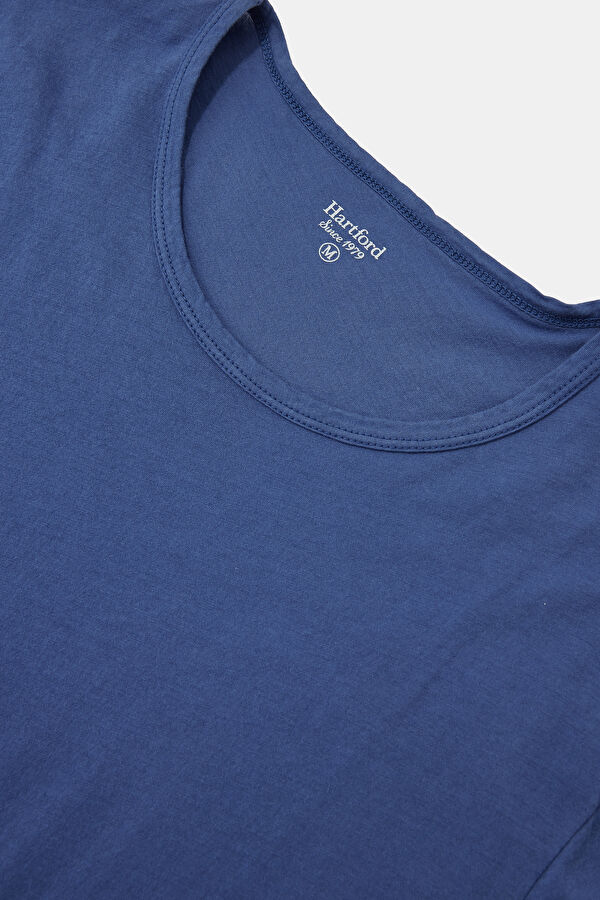 Relax Fit Indigo Men's Shirt 3