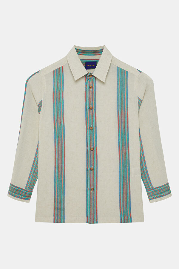 Multicolored Striped Pattern Kids' Shirt