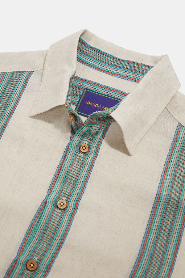 Multicolored Striped Pattern Kids' Shirt 3