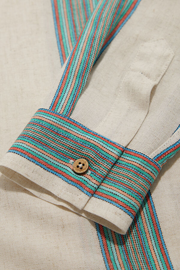 Multicolored Striped Pattern Kids' Shirt 5