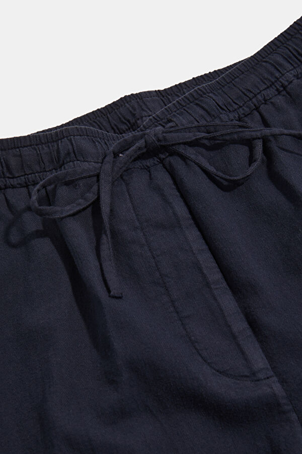 Black Wide Leg Women's Trousers 3