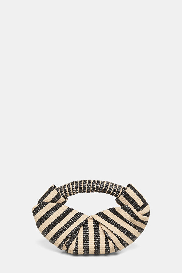 Lopsy Cream Striped Bag 3