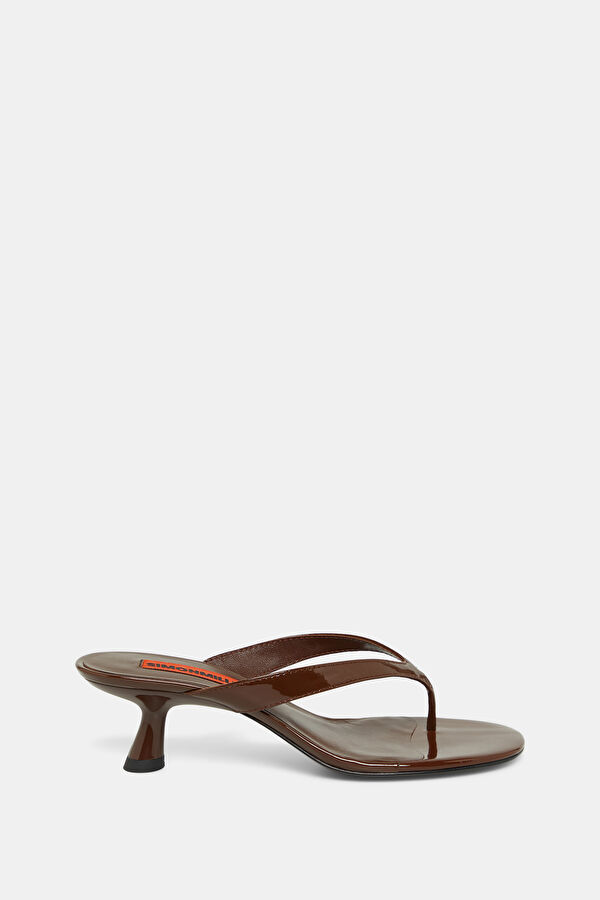 Beep Brown Women's Heeled Sandals