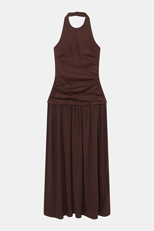 Dark Brown Women's Dress 3