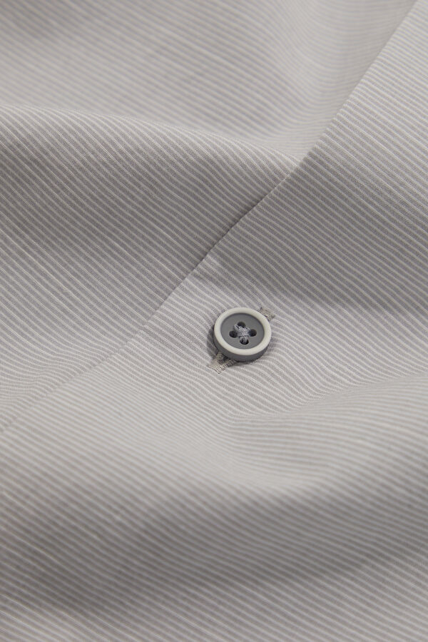 Light Grey Regular Men's Shirt 5