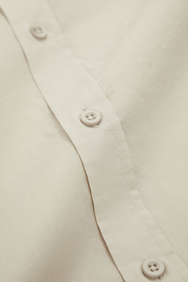 Relax Fit Stone Button-Down Collar Men's Shirt 4