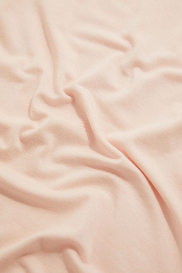 Açık Pembe Kadın T-Shirt 4