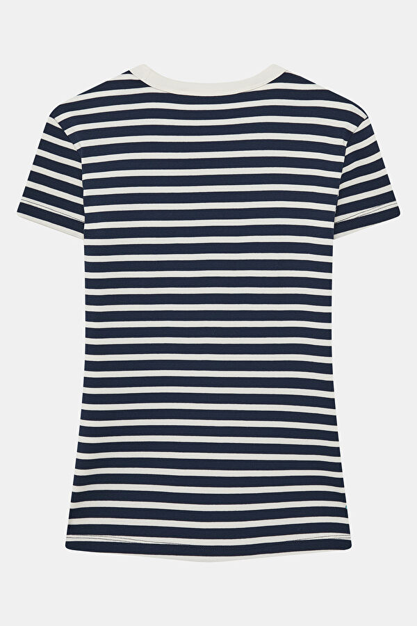Lacivert Kadın T-Shirt 2