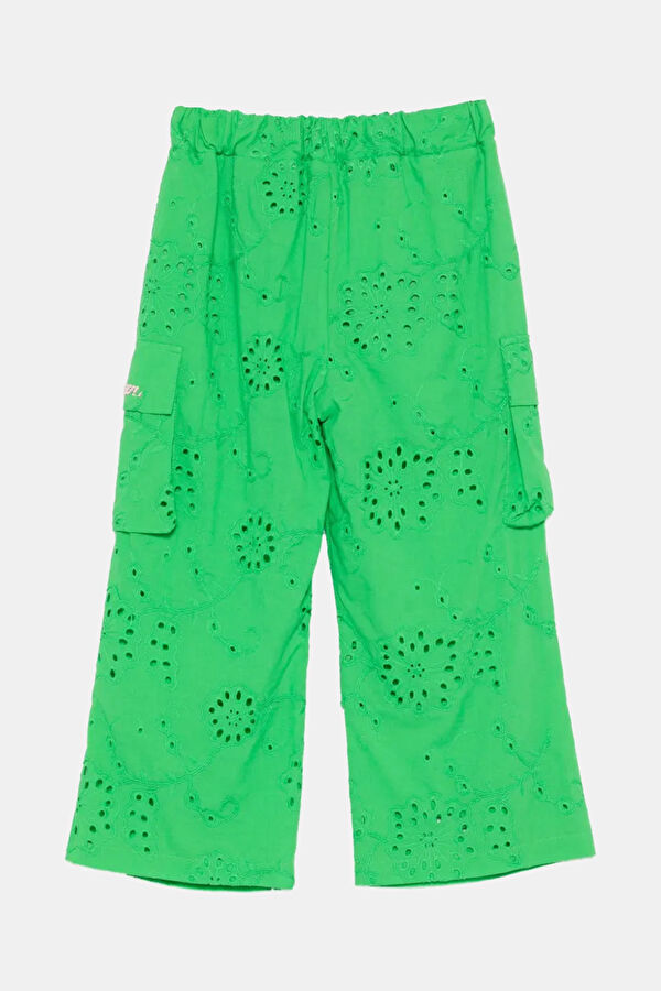 Yeşil Spor Çocuk Pantolon 3