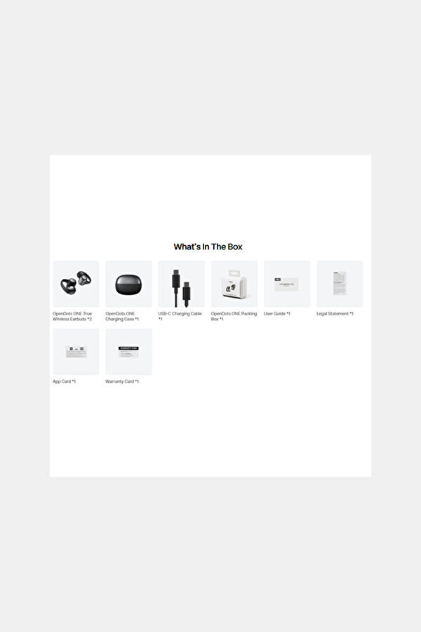 OpenDots One Gray Wireless In-Ear Headphones 5