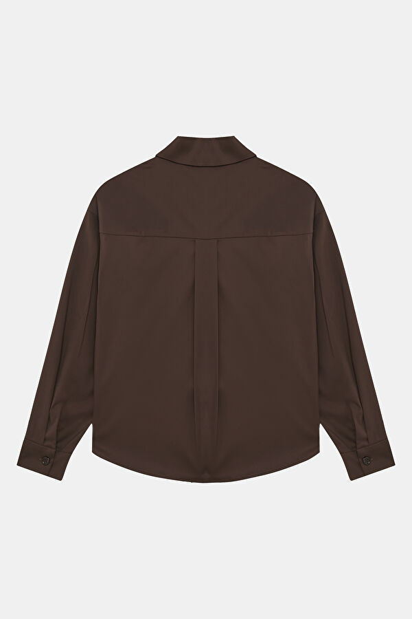 Brown Women's Shirt 2