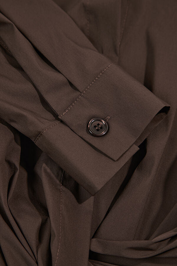 Brown Women's Shirt 4