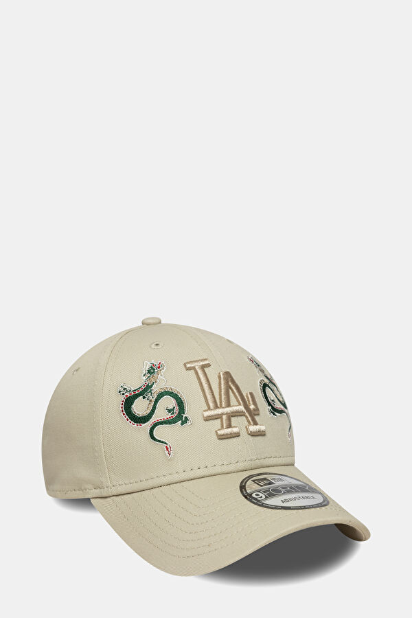 Icon 9FORTY Los Angeles Dodgers Açık Bej Şapka 3