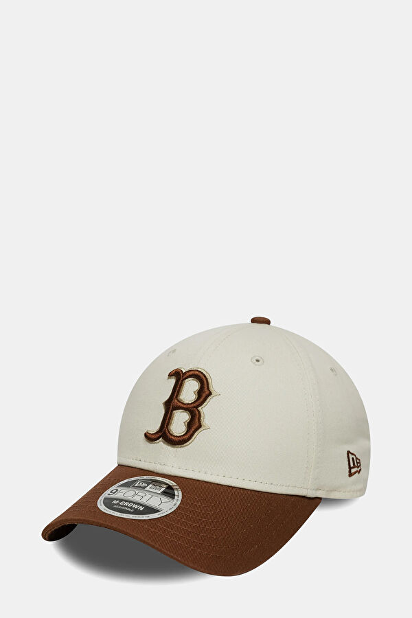 Boston Red Sox World Series Patch 9FORTY Snapback M-Crown Açık Bej Şapka