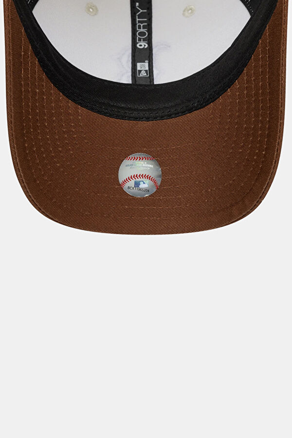 Boston Red Sox World Series Patch 9FORTY Snapback M-Crown Açık Bej Şapka 4