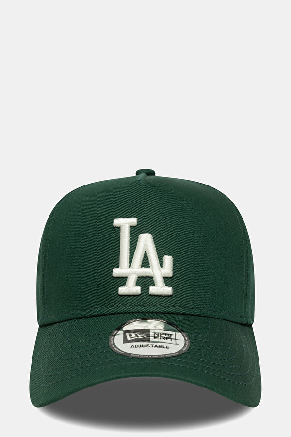LA Dodgers E-Frame 9FORTY League Essential Koyu Yeşil Şapka 4