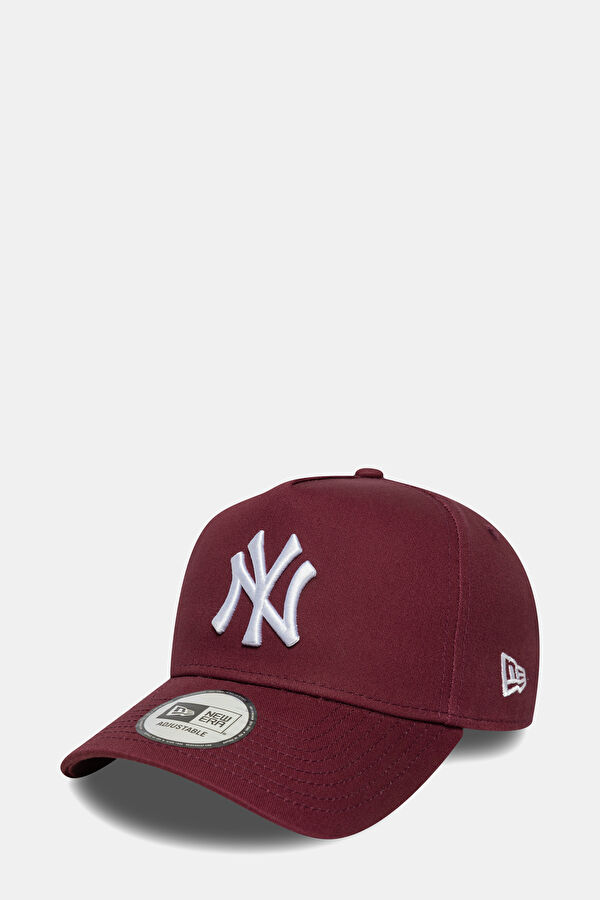 New York Yankees 9FORTY A-Frame Essential Koyu Kırmızı Şapka